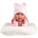 Llorens: Mimi, păpușă de 42 cm care plânge, cu port-bebe alb