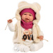 Llorens: Mimi, păpușă plângătoare de 42 cm, în set cu ursulețul Love Bear