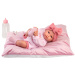Llorens: Olivia, păpușă care plânge de 38 cm, cu pernă