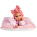 Llorens: Olivia, păpușă care plânge de 38 cm, cu pernă