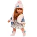 Llorens: Păpușă Nicole cu păr roșu de 35 cm, cu vestă roz