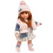 Llorens: Păpușă Nicole cu păr roșu de 35 cm, cu vestă roz
