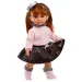 Llorens: Păpușă Nicole de 35 cm cu fustă neagră.