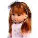Llorens: Păpușă Nicole de 35 cm cu fustă neagră.