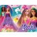 Lumea magică a lui Barbie, puzzle maxi de podea 4x48 piese, 35x25 cm - Lisciani