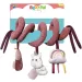 Luna: Bebeluș Pal - Spiră unicorn din pluș pentru bebeluși