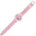 Luna: Ceas analog roz cu Peppa Pig, în cutie metalică cadou