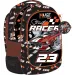 Luna: Ghiozdan școlar rotunjit cu 3 compartimente, Must Team Street Racer, pentru mașini, 32x18x43cm