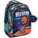 Luna: Ghiozdan școlar rotunjit cu 3 compartimente Must Team baschet, rucsac 32x18x43cm