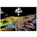 Luna: Mapă de plastic cu capse Jurassic World pentru documente, format A4
