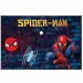 Luna: Mapă de plastic cu capse Spider-Man pentru documente, format A4
