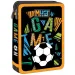 Luna: Must Team Game penar cu două compartimente, cu minge de fotbal, pe două nivele