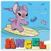 Luna: Puzzle magnetic Disney Lilo și Stitch, model, 3x20 piese