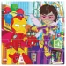 Luna: Puzzle magnetic cu model Spidey și prietenii lui, 3x20 de piese