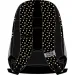 Luna: Rucsac negru cu fluturi Must, cu 3 compartimente, 32x18x43cm