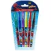 Luna: Set de 6 pixuri gel cu sclipici Spider-Man