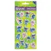 Luna: Set de autocolante pufoase Disney Lilo și Stitch, 10x22cm