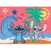Luna: Set puzzle 4-în-1 Stitch