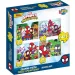 Luna: Spidey 4 în 1 puzzle cu 12-15-20-24 piese