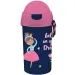 Luna: Sticlă de apă Must Team cu model pentru fete, disponibilă în mai multe variante, 500ml, 1 bucată