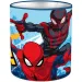 Luna: Suport cilindric pentru instrumente de scris cu tematică Spider-Man, supererou, din metal, 10x11cm