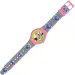 Luna: ceas analogic cu Minnie Mouse, în cutie metalică cadou