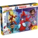 Marvel Spidey 2 în 1 puzzle cu 48 de piese și carte de colorat 35x25cm - Lisciani