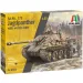 Mașină de model Italeri 1/35 Sd.Kfz.173 Jagdpanther cu echipaj în uniformă de iarnă