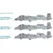 Mașină de model Italeri 1/48 A-10C Blacksnakes