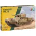 Mașină de model Italeri 1/72 Churchill Mk. III tank