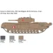 Mașină de model Italeri 1/72 Churchill Mk. III tank