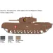 Mașină de model Italeri 1/72 Churchill Mk. III tank