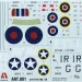 Mașină de model Italeri 1/72 Spitfire Mk. Vb avion de vânătoare