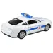 Masini de politie: Masina de politie din metal cu tractiune inversa, disponibila in mai multe variante, 11cm 1buc.
