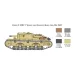 Mașini de tancuri italiene Italeri 1/56 și Semoventi