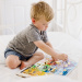 Melissa &amp; Doug: Tablă din lemn cu încuietori și zăvoare pentru dezvoltarea abilităților - Spin Master