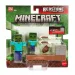 Minecraft: Figurină de acțiune Zombie cu capcană săgeată - Mattel