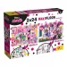 Minnie Mouse 2 în 1 maxi puzzle 2x24 piese și carte de colorat 50x35cm - Lisciani