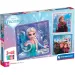 Momente vesele din Regatul de Gheață puzzle Supercolor Clementoni 3x48 piese