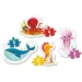 MyFirst Puzzle: 4 în 1 animale subacvatice Supercolor puzzle pentru bebeluși - Clementoni