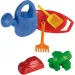 Set de nisip mare cu sită şi cu stropitoare - D. Toys