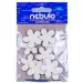 Nebulo: Set decorativ cu mini flori din carton, 10 bucăți