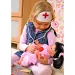 Geantă medicală cu accesorii din lemn
