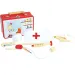 Geantă medicală cu accesorii din lemn