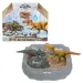 Pachet Jurassic World: Dino Reveal Battle Pack cu 2 figurine dinozaur – Mattel