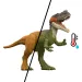 Pachet Jurassic World: Dino Reveal Battle Pack cu 2 figurine dinozaur – Mattel