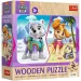 Patrula cățelușilor Sky și Everest aventură puzzle din lemn 24 piese - Trefl