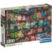 Piață plutitoare thailandeză HQC puzzle de 1000 de piese - Clementoni