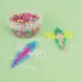 PlayBox: 1000 de mărgele MIDI de 5 mm pentru călcat în culori sclipitoare