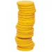PlayBox: Disc de acuarelă galben ocru 30mm 1buc